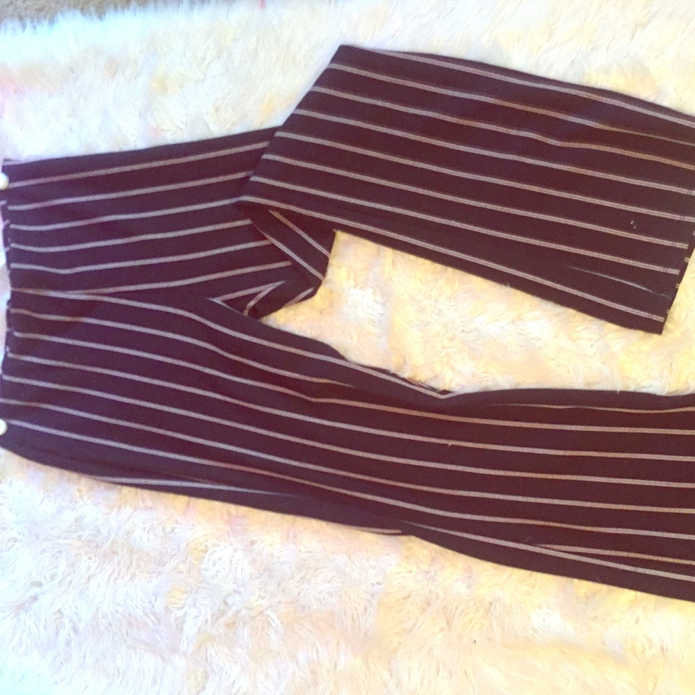 70's style stretchy flare pants sz medium